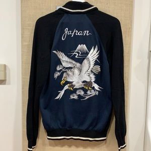 - NWT Junya souvenir knit bomber